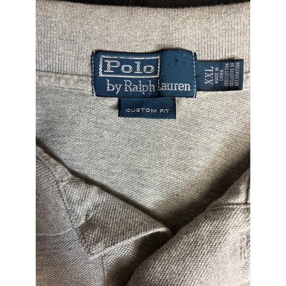 Polo by Ralph Lauren Gray Polo Size XXL Men's - Picture 4 of 9